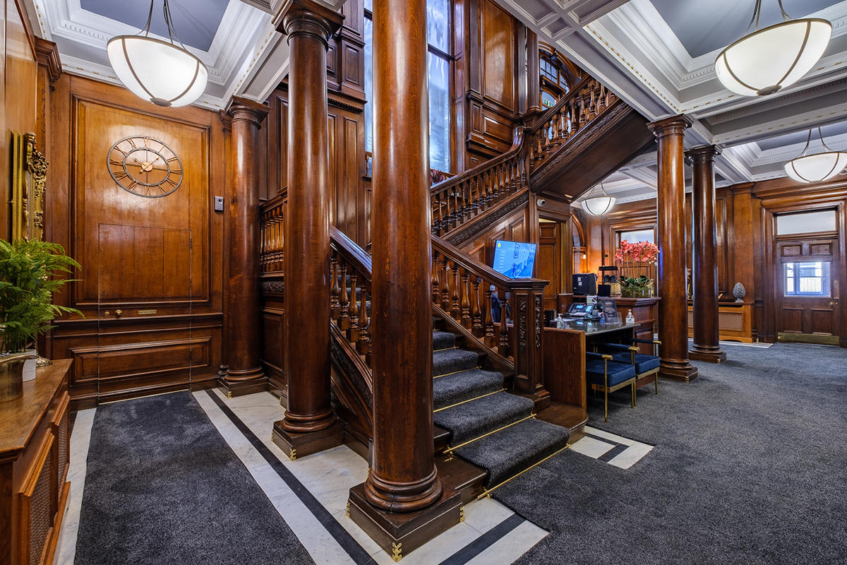Main building interior